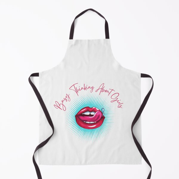 Item preview, Busy Thinking About Girls Funny Lesbian designed and sold by GeeHanz.