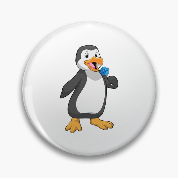 Item preview, Penguin with Lollipop Sweets designed and sold by Snabdesign84.