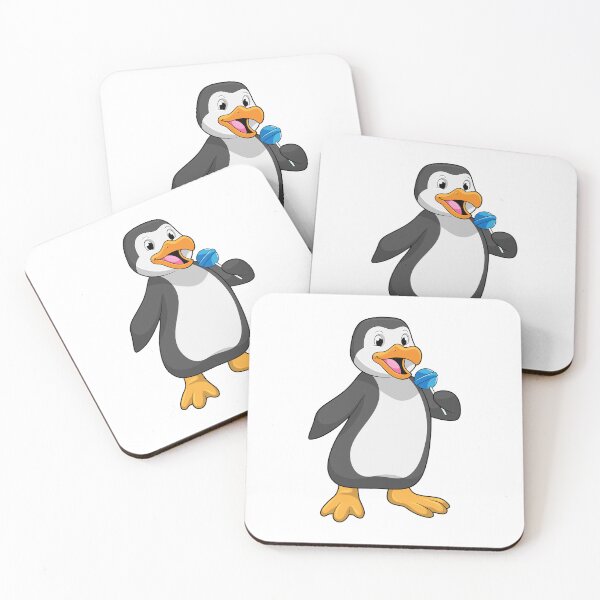 Item preview, Penguin with Lollipop Sweets designed and sold by Snabdesign84.