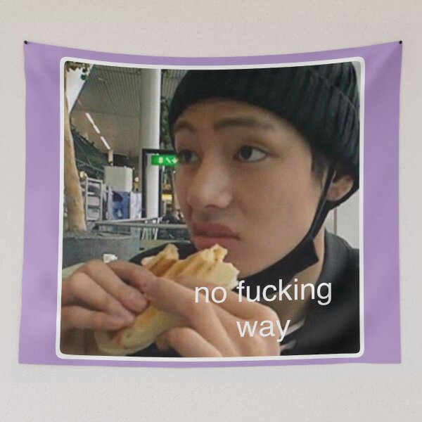 Item preview, Disgusted Taehyung designed and sold by mrsbangtan.