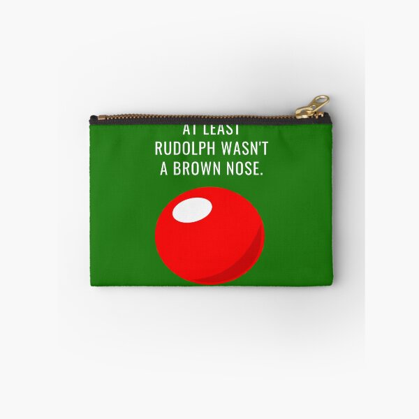Item preview, At Least Rudolph Wasn't A Brown Nose, Funny Christmas design for t-shirts, mugs, stickers and more! designed and sold by JCMCDesigns.