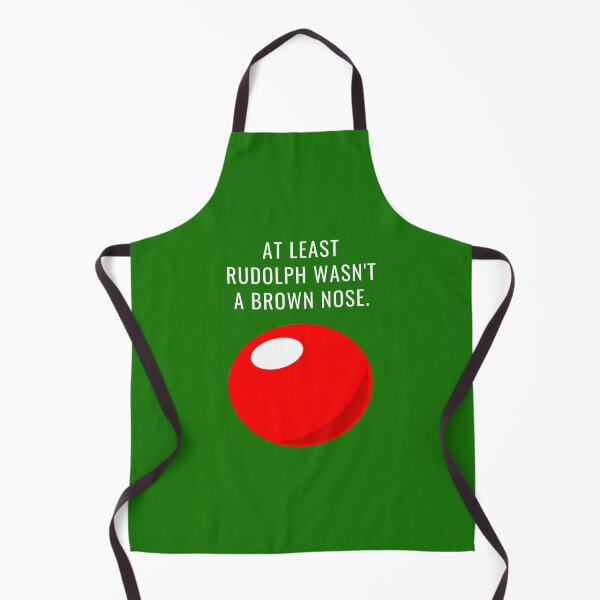 Item preview, At Least Rudolph Wasn't A Brown Nose, Funny Christmas design for t-shirts, mugs, stickers and more! designed and sold by JCMCDesigns.