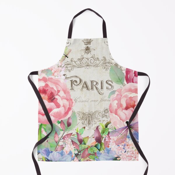 Item preview, Paris Flower Market I roses, flowers, floral dragonflies designed and sold by Glimmersmith.