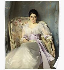 John Singer Sargent - Lady Agnew Of Lochnaw (1865 - 1932) Poster
