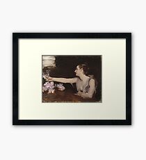 John Singer Sargent - Madame Gautreau Drinking A Toast Framed Print
