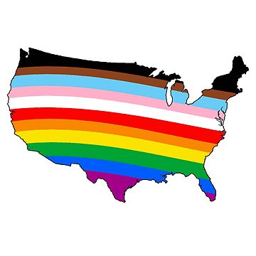Artwork thumbnail, State Inclusive Pride by Gayesthetic