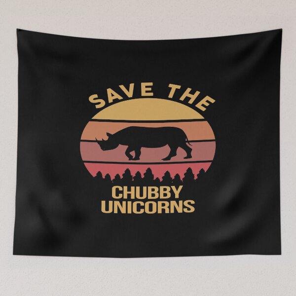 Item preview, Save the chubby unicorns designed and sold by pnkpopcorn.