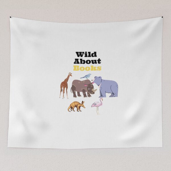 Item preview,  Wild About Books designed and sold by yassminishop.