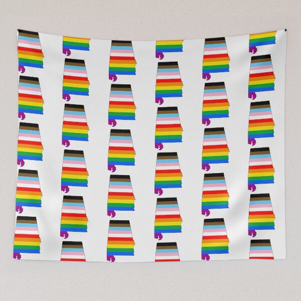 Item preview, Alabama Inclusive Pride designed and sold by Gayesthetic.