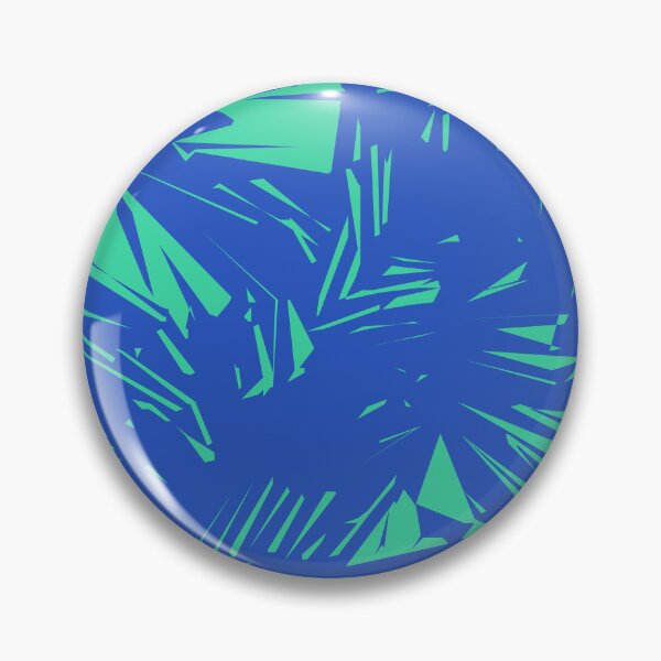 Item preview, Blue and Green Abstract Brush Texture Pattern Art designed and sold by patternsoup.