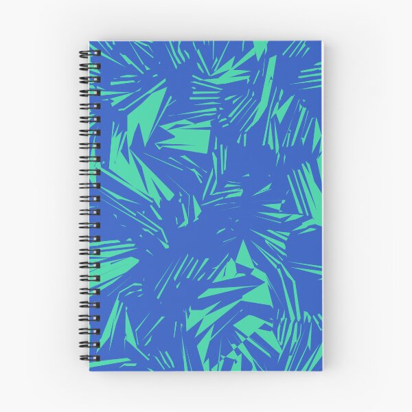 Item preview, Blue and Green Abstract Brush Texture Pattern Art designed and sold by patternsoup.