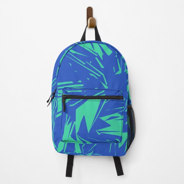 Item preview, Blue and Green Abstract Brush Texture Pattern Art designed and sold by patternsoup.