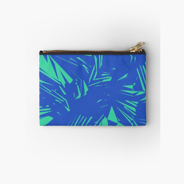 Item preview, Blue and Green Abstract Brush Texture Pattern Art designed and sold by patternsoup.