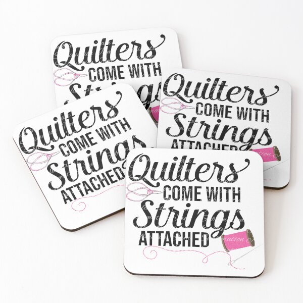 Item preview, Quilters come with strings attached designed and sold by Gill_Shop.