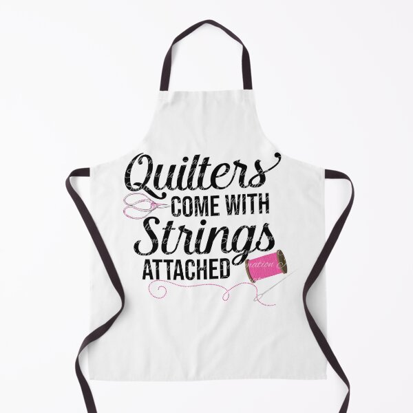 Item preview, Quilters come with strings attached designed and sold by Gill_Shop.