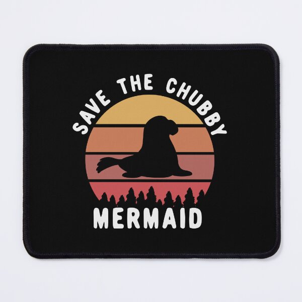 Item preview, Save the chubby mermaid designed and sold by pnkpopcorn.