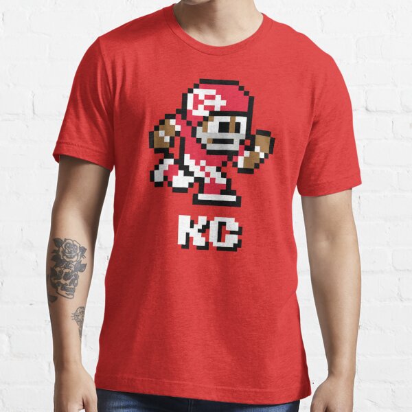 Kansas City Tecmo Bowl Retro 6 Bit Chiefs Nintendo Football T Shirt