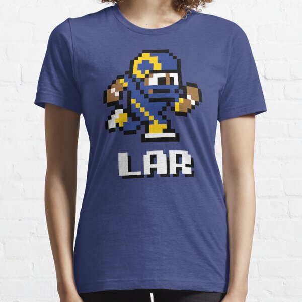 Los Angeles St. Louis Rams 6-bit Tecmo Bowl Video Gaer T Shirt