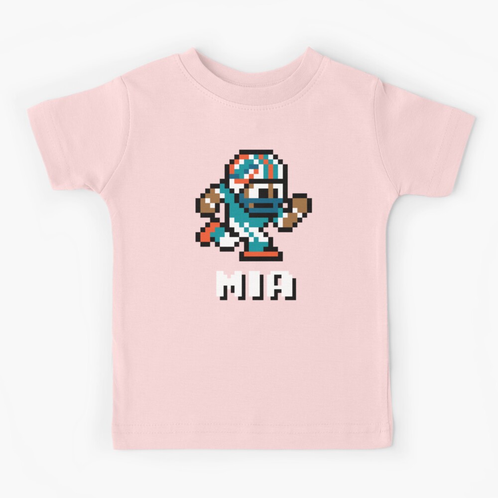 Miami Dolphins (Tecmo Super Bowl Football Player) | Kids T-Shirt