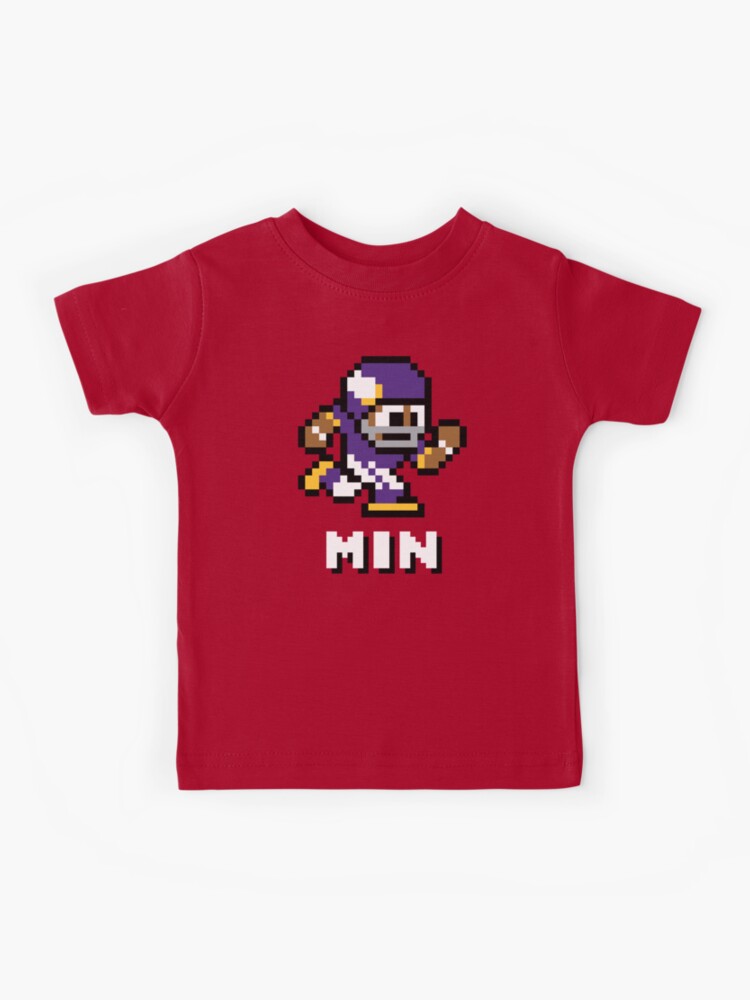 Minnesota Vikings Tecmo Super Bowl Football Helmet Shirt