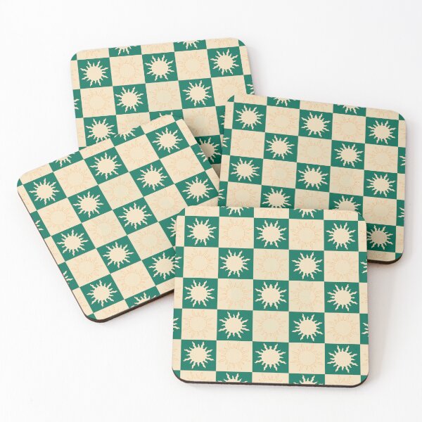 Item preview, Sun Green Checkerboard designed and sold by CaseyCara.