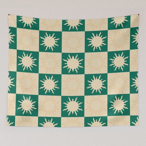Item preview, Sun Green Checkerboard designed and sold by CaseyCara.
