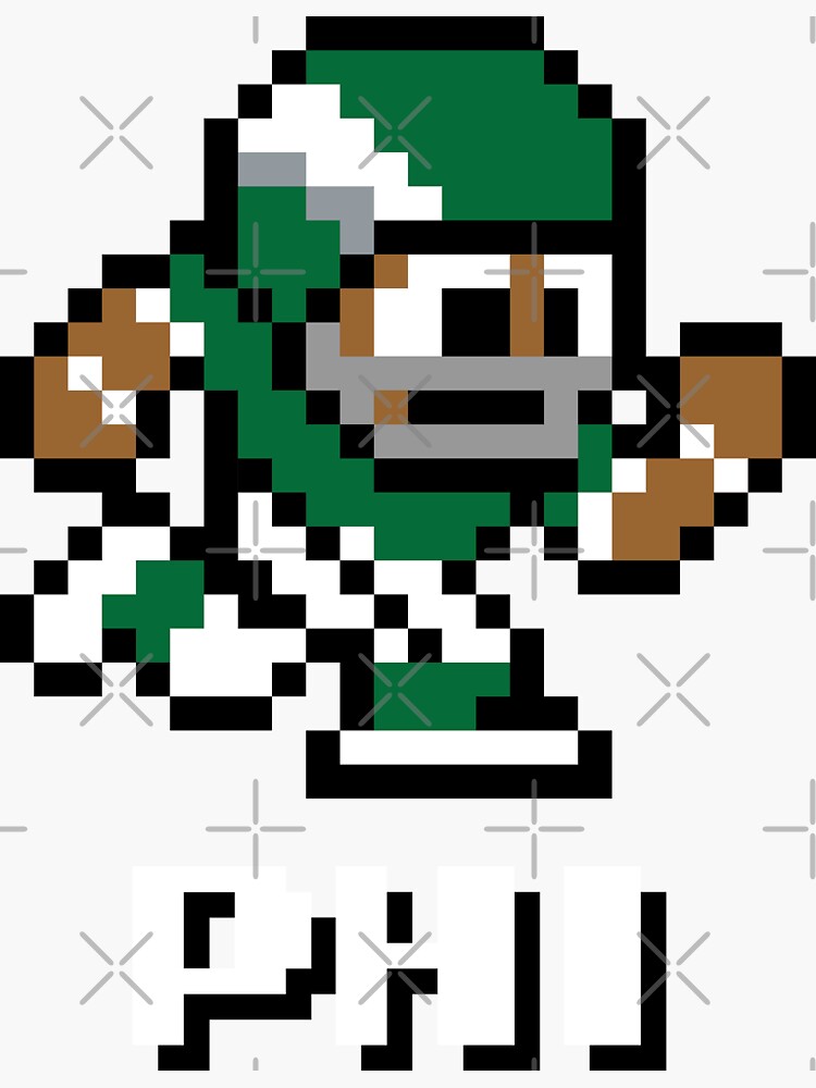 Philadelphia Eagles (Tecmo Super Bowl Football Player) | Sticker