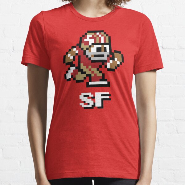 San Francisco 49ers Uniform Patches T-Shirt by Joe Hamilton - Pixels