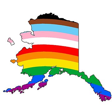 Artwork thumbnail, Alaska Inclusive Pride by Gayesthetic