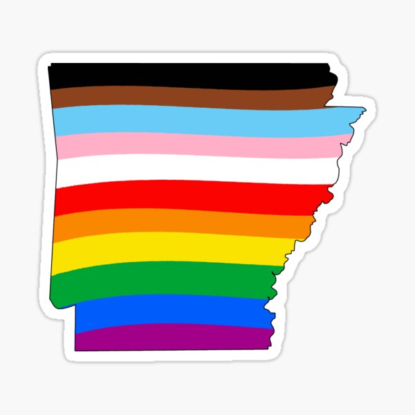 Inclusive Pride Flag Stickers for Sale