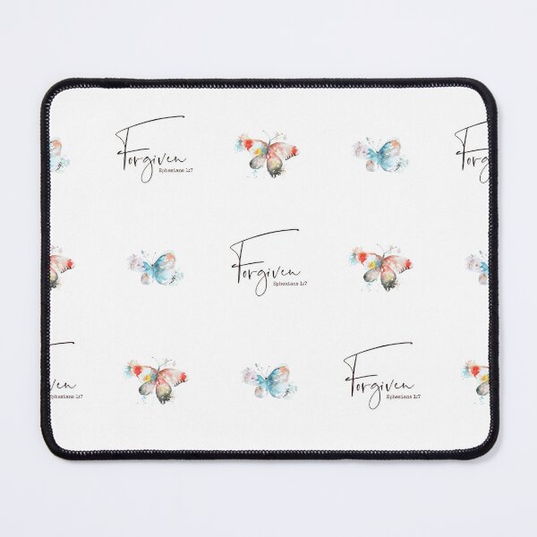 Item preview, Ephesians 1:7 Forgiven Pattern Butterflies designed and sold by LinaraDigital.