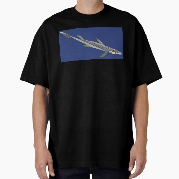 Dogfish (Blue Background) Oversized T-Shirt