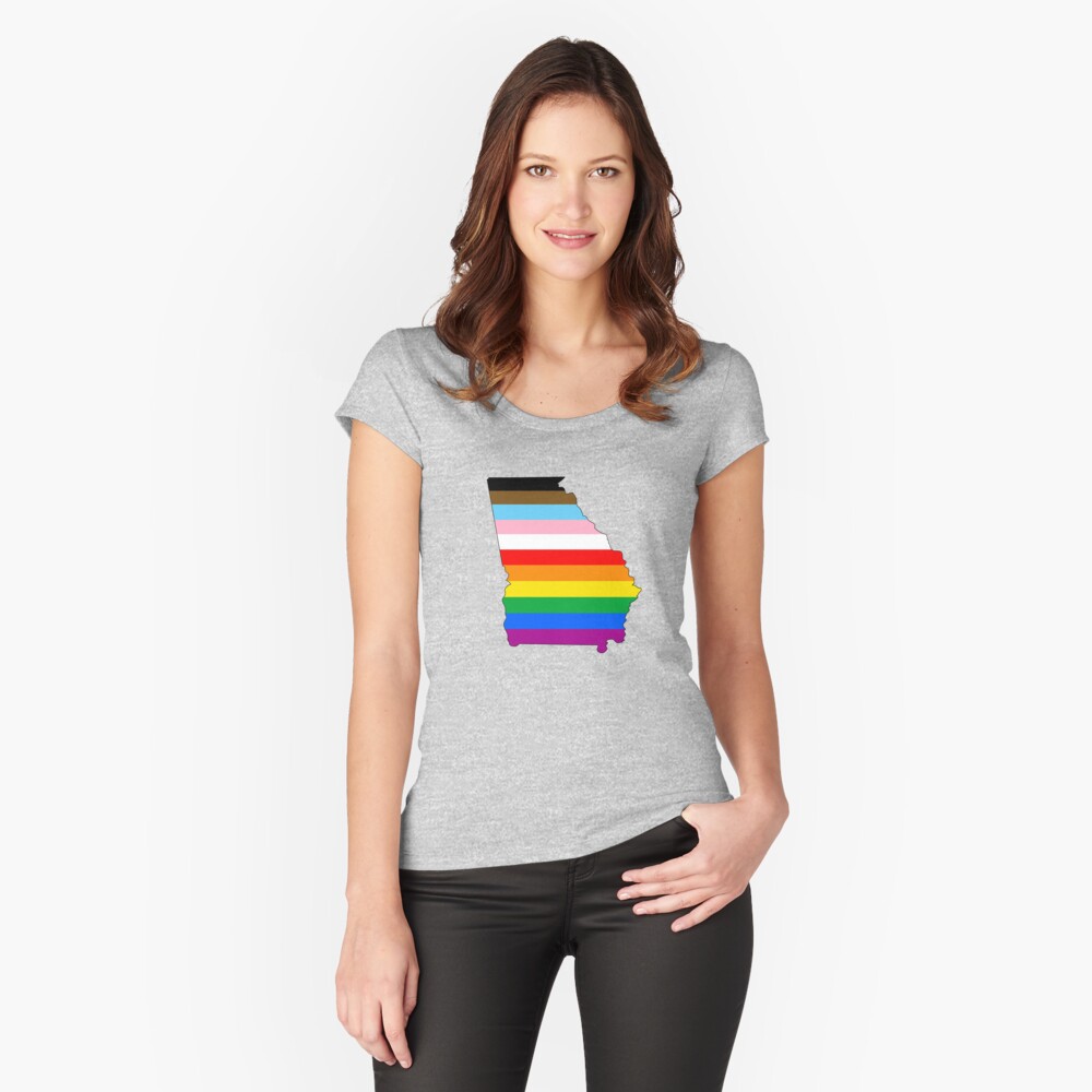 Item preview, Fitted Scoop T-Shirt designed and sold by Gayesthetic.