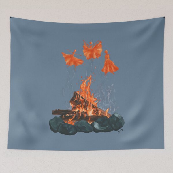 Item preview, Fire Dancers designed and sold by misslovelymess.