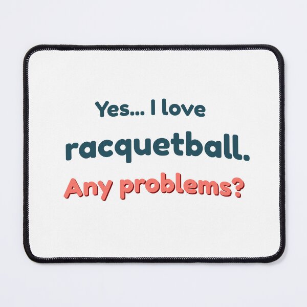 Item preview, I love Racquetball designed and sold by cooldesignsalot.