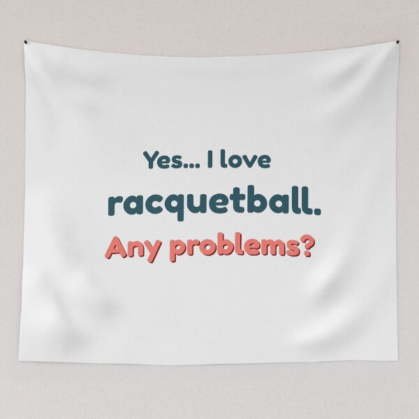 Item preview, I love Racquetball designed and sold by cooldesignsalot.