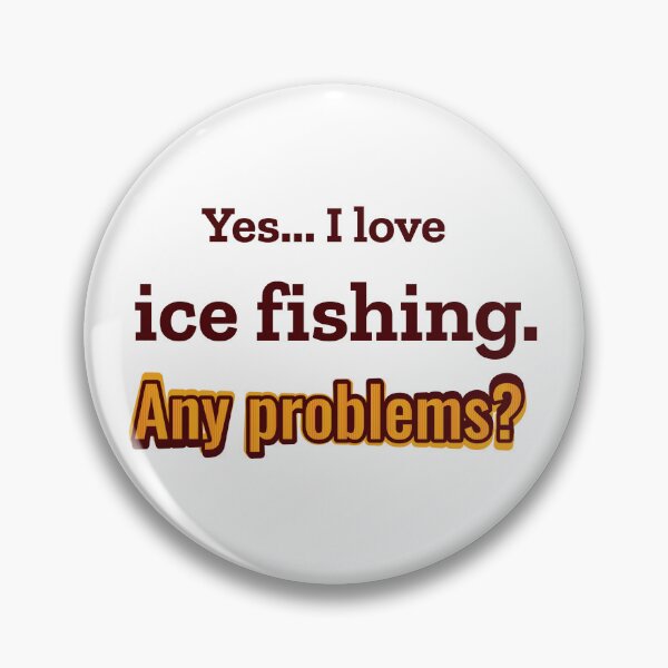 Item preview, I love Ice Fishing designed and sold by cooldesignsalot.