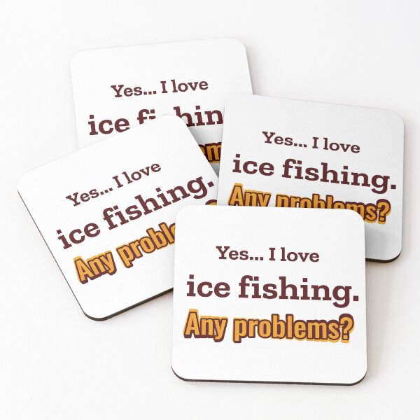 Item preview, I love Ice Fishing designed and sold by cooldesignsalot.