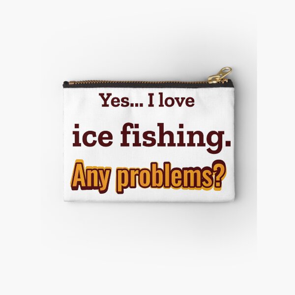 Item preview, I love Ice Fishing designed and sold by cooldesignsalot.