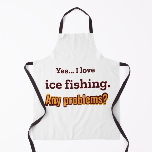 Item preview, I love Ice Fishing designed and sold by cooldesignsalot.