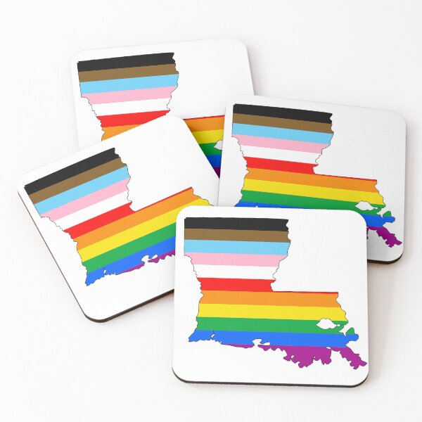 Item preview, Louisiana Inclusive Pride designed and sold by Gayesthetic.