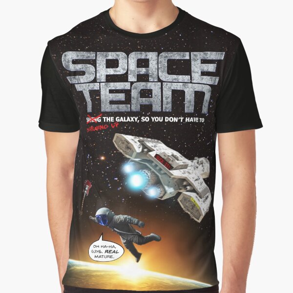 Space Team Cover Graphic T-Shirt