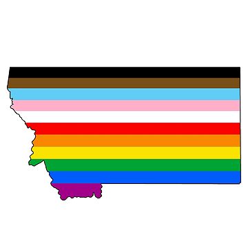 Artwork thumbnail, Montana Inclusive Pride by Gayesthetic