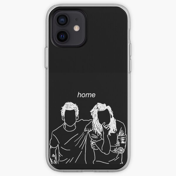"hogar" Larry Stylinson Funda blanda para iPhone