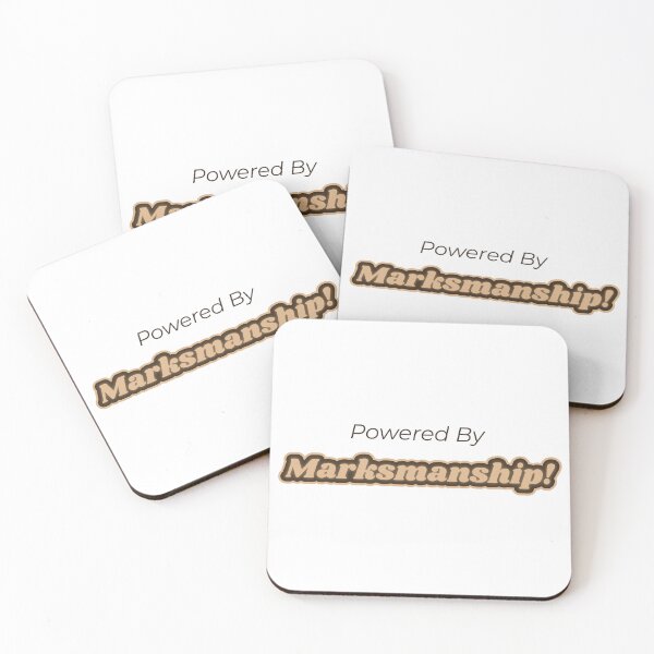 Item preview, Powered By Marksmanship designed and sold by cooldesignsalot.