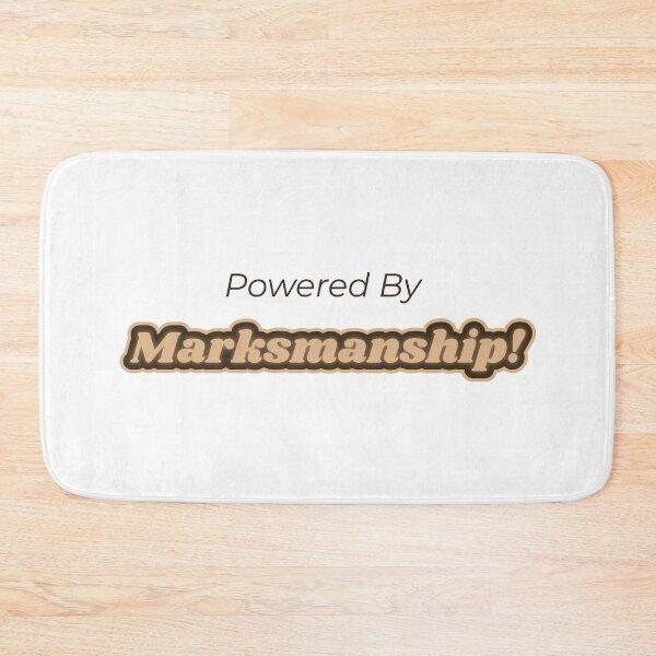 Item preview, Powered By Marksmanship designed and sold by cooldesignsalot.