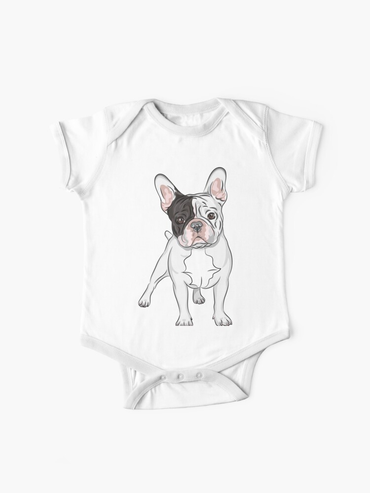 Cute Sweatshirt Long-Sleeve French Baby Bulldog in Love Shirts for Boys 2T-6T