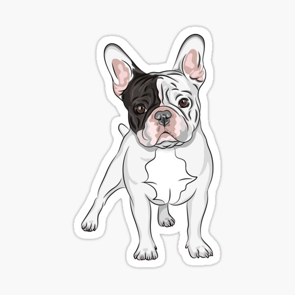 French Bulldogs Playing Cards Dog  #42897 bw 2 x Vinyl Stickers 25cm 