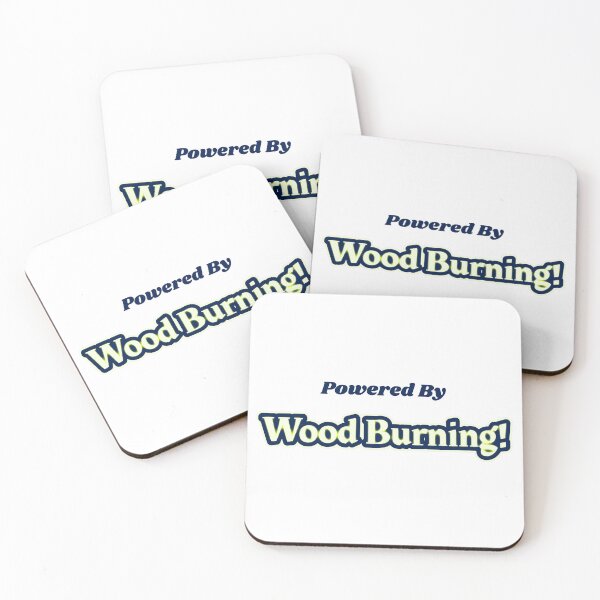 Item preview, Powered By Wood Burning designed and sold by cooldesignsalot.