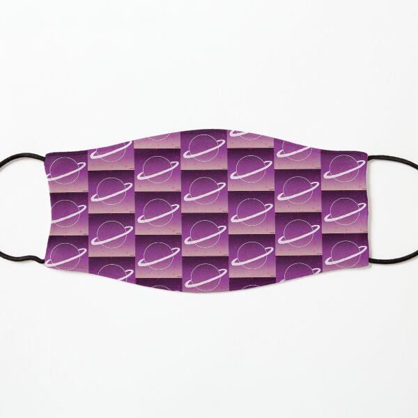 Purple Saturn Kids Mask